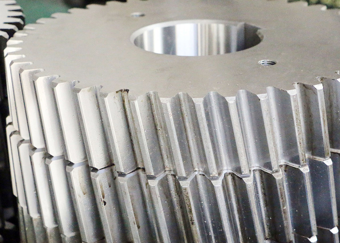 20CrMnTi Steel Spiral Single Helical Gear For Shaft Mounted Speed Reducer