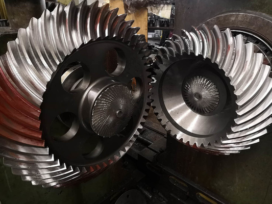 Engranaje cónico helicoidal espiral de los engranajes cónicos de DP1.8 Gleason para la caja de engranajes