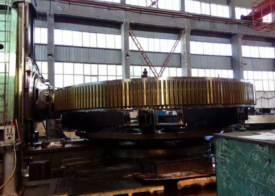 Equipo de giro cilíndrico segmentado y pinio para un manejo y entrega fáciles en entornos industriales