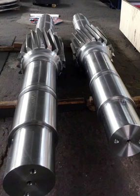 El eje del engranaje de transmisión helicoidal de rectificación 17CrNiMo6 del engranaje de acero