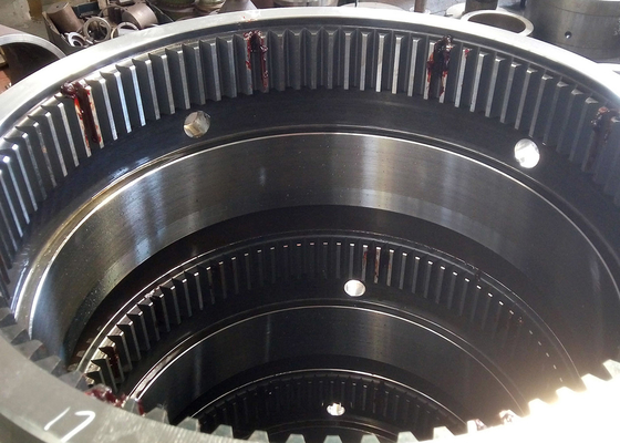 4 Módulo Dentes internos engranajes anulares para rodamientos giratorios y funcionamiento duradero