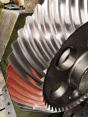 módulo helicoidal espiral cónico del engranaje 14,117 del grado de 48T ISO 6-7