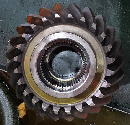 Grado axial de la echada ISO 6-7 del grado 2,5 espirales de los engranajes cónicos de la exactitud del estruendo 6