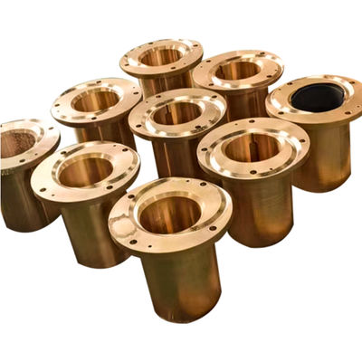 ZCuSn7Pb7Zn4 Tanque de aceite en espiral de bronce Equipo de desbaste con placa de fricción de carcasa de cobre