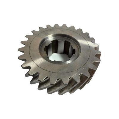 Engranaje helicoidal simple duradero para transmisión de potencia a alta velocidad en maquinaria industrial con bajo ruido y vibración