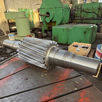 Eje de engranaje de transmisión optimizado para sistemas de transmisión de trabajo pesado que proporcionan transferencia de potencia y mayor fiabilidad operativa