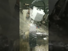 8 Módulo de engranajes helicoidales únicos ISO 6-7 engranajes de corte helicoidal