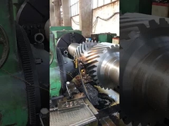 17CrNiMo6 Herringbone Doble engranajes helicoidales DP 6.35 para el reductor de engranajes