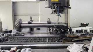 Eficiencia de transmisión de potencia de engranajes cónicos en espiral